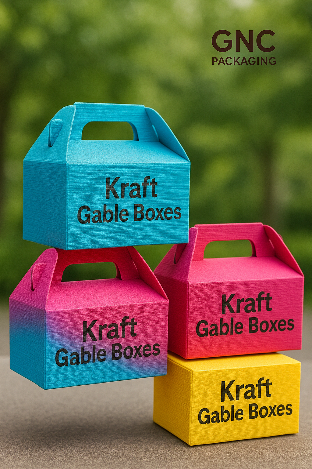 Kraft Gable Boxes